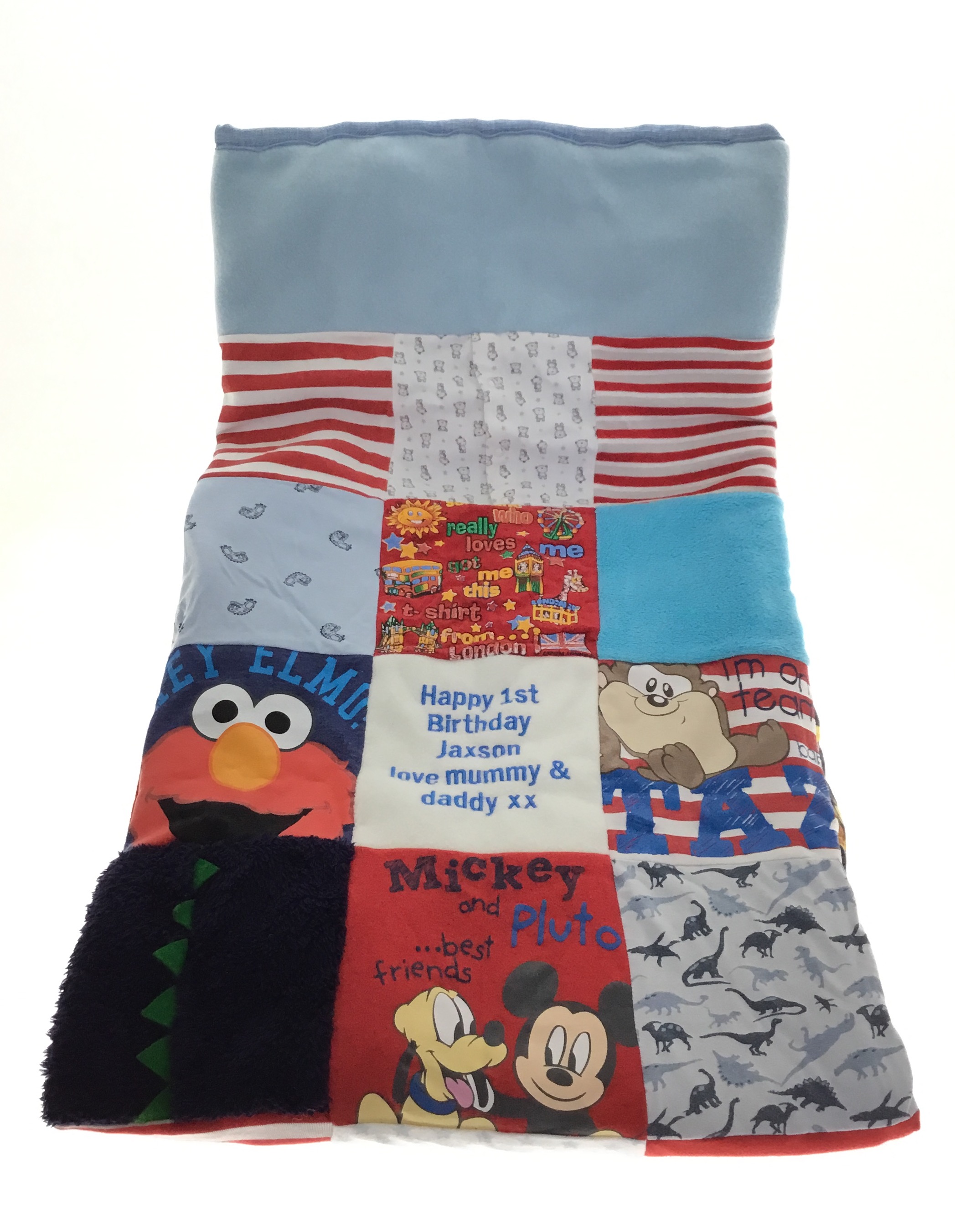 IMG_3187 Baby patchwork blanket, blanket from baby clothes