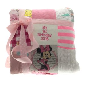 Patchwork Quilt blanket keepsake, Memory quilt blanket